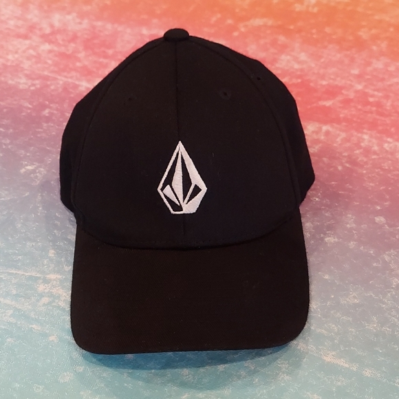Volcom Kids Black Baseball Hat 